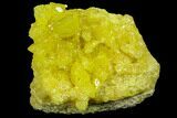 Sulfur Crystals on Matrix - Bolivia #84523-1